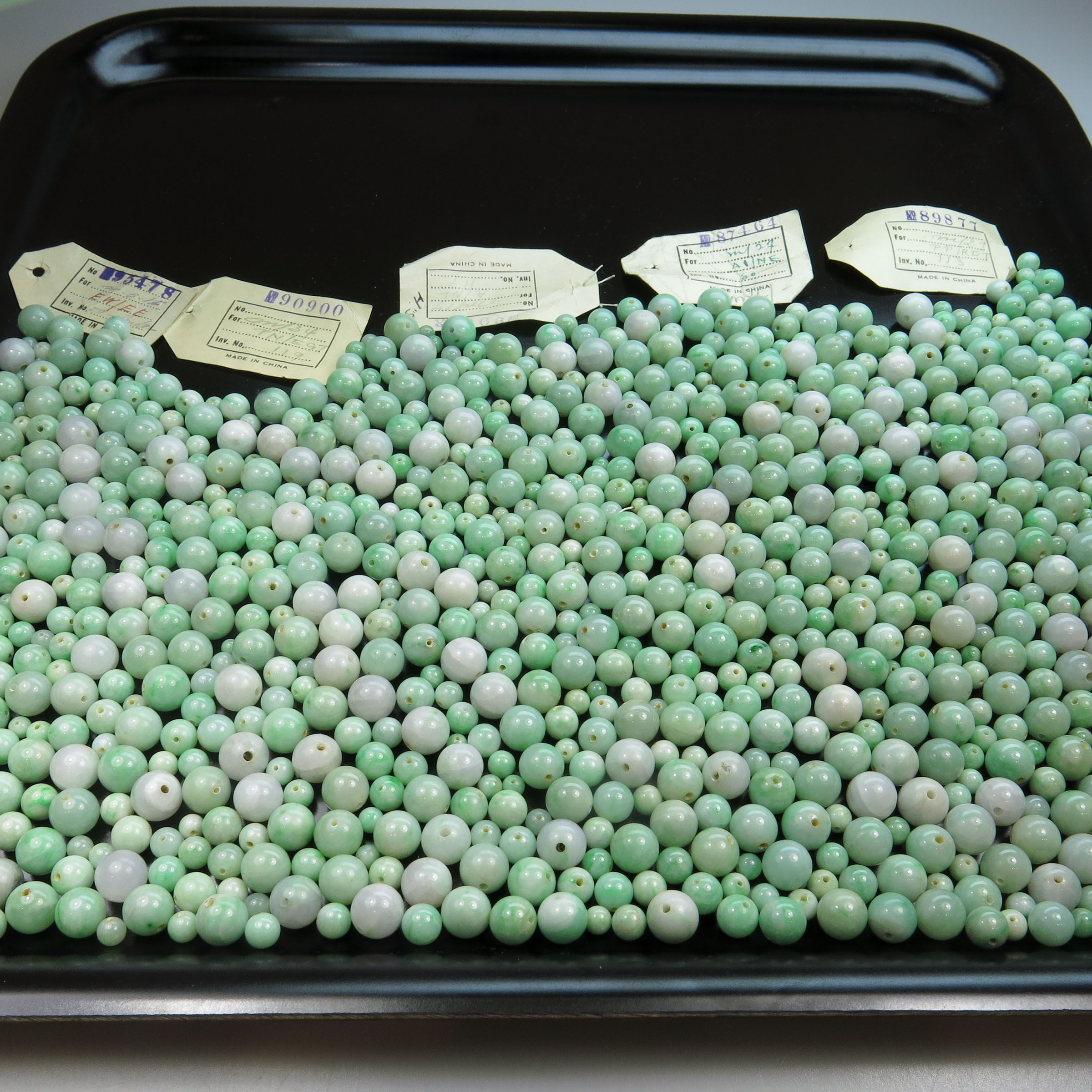 915 Various Jadeite Beads