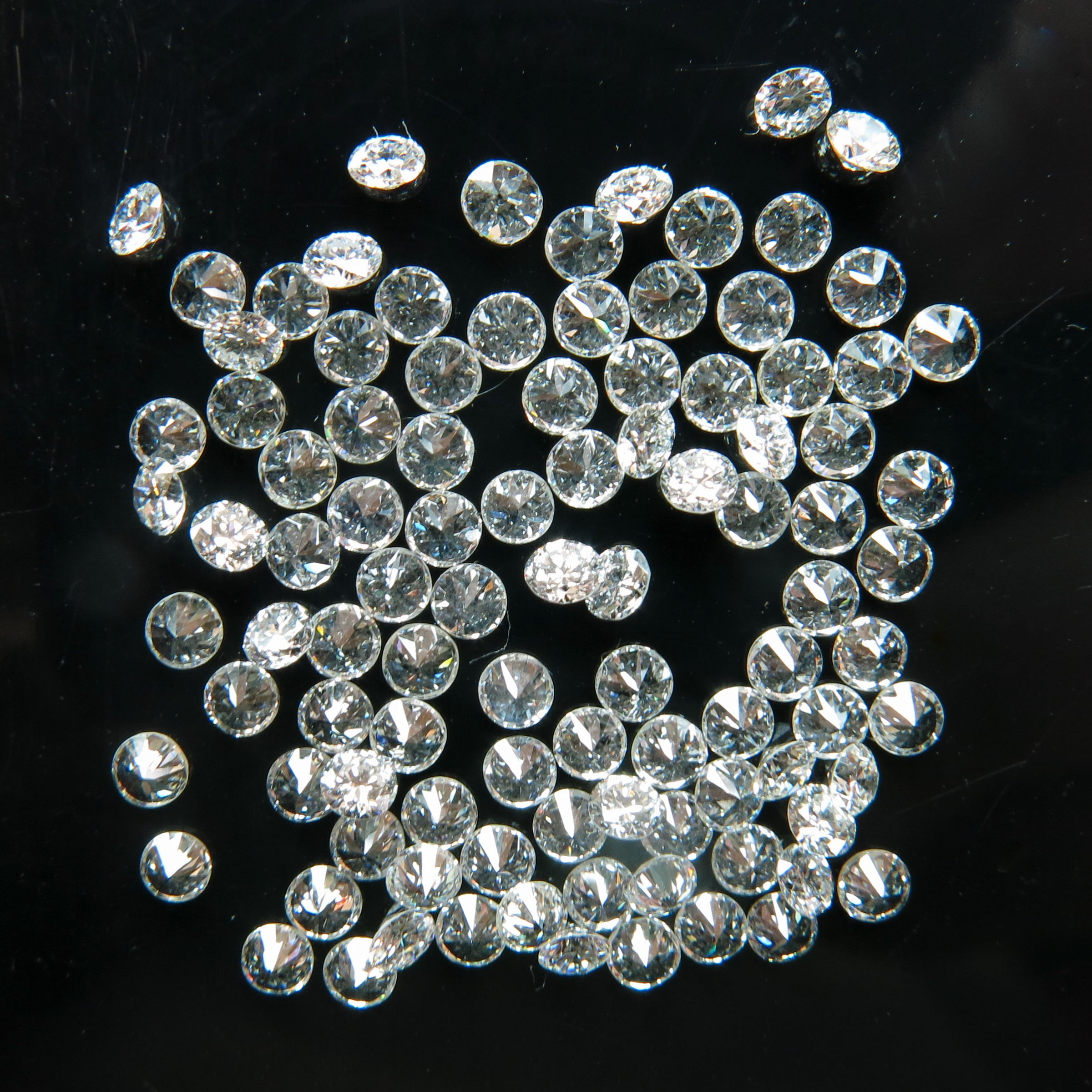 99 Brilliant Cut Diamonds