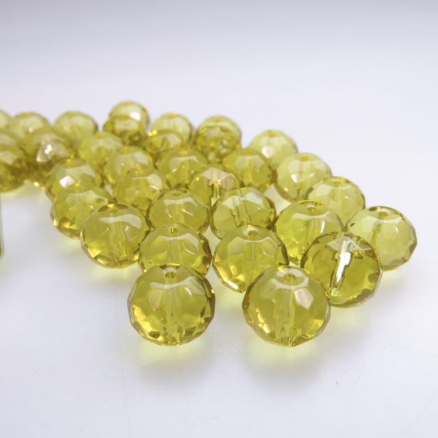 63 Faceted Citrine Beads
