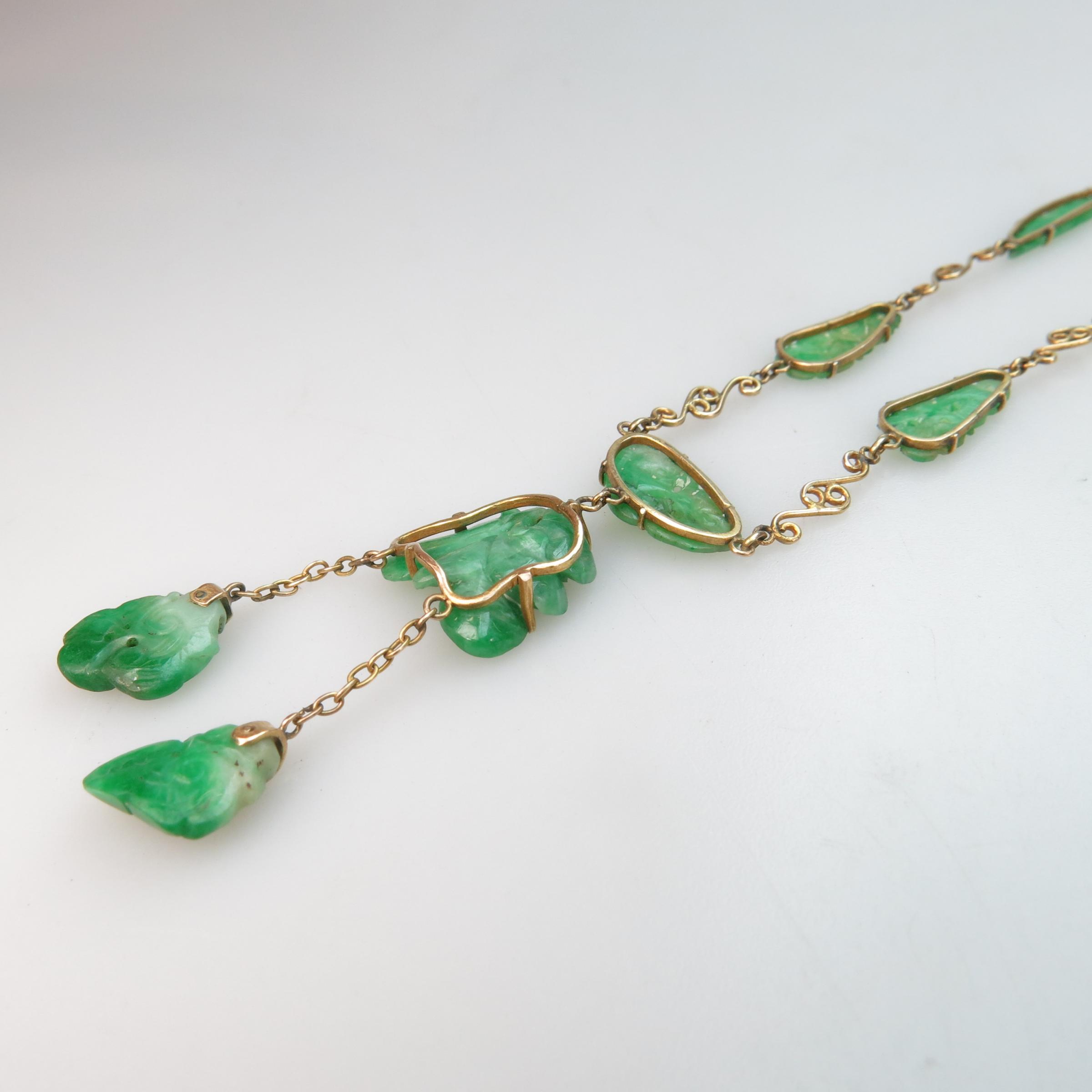 Small Quantity Of Jade Jewellery