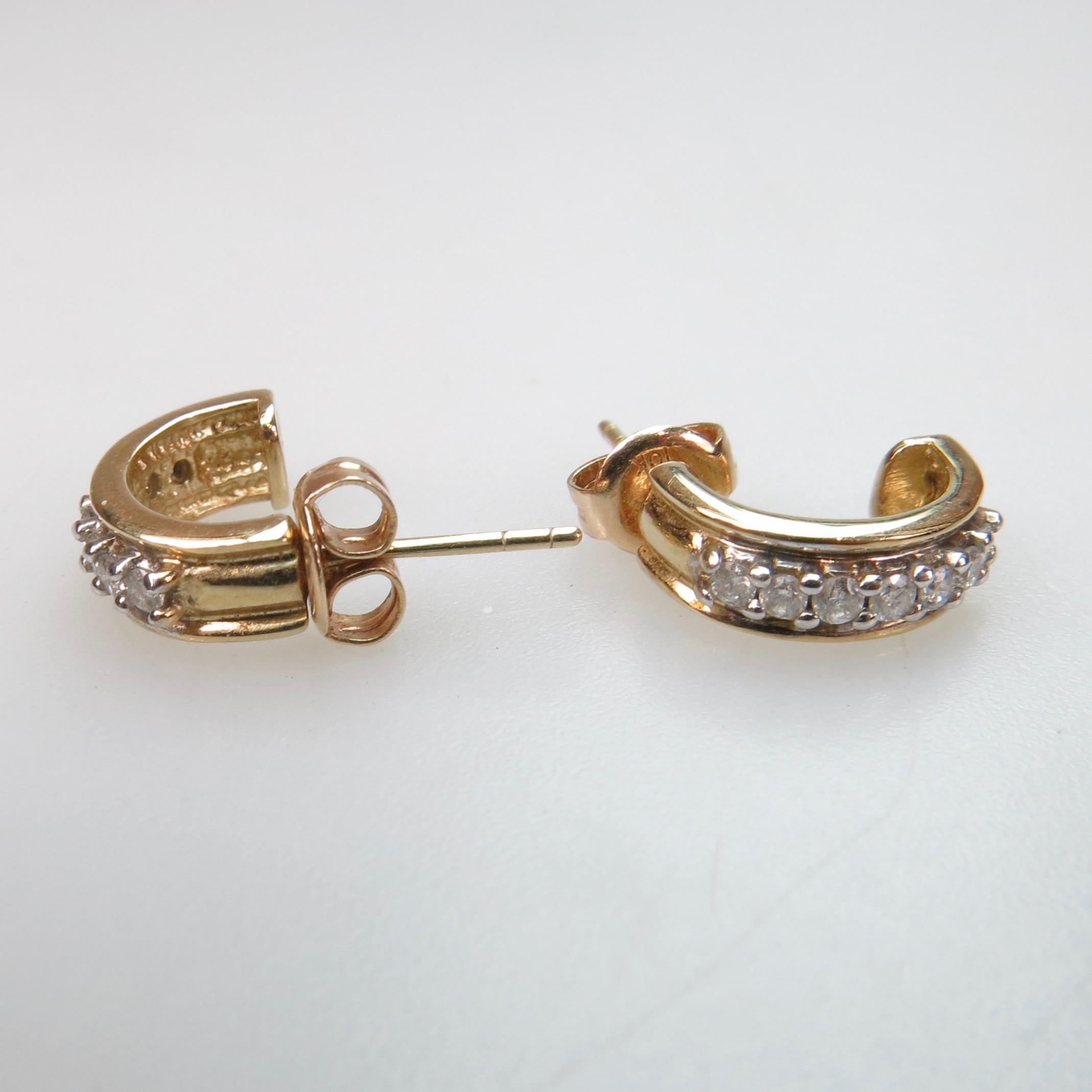 Small Quantity Of 14k And 10k Yellow Gold Jewellery