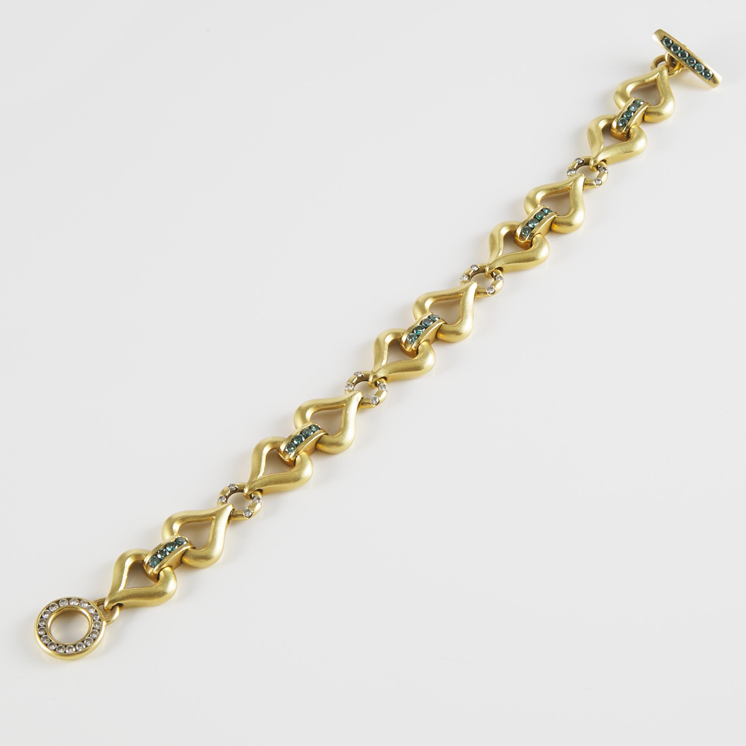 Cathleen Bunt 18k Yellow Gold Link Bracelet