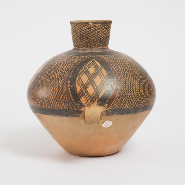 A Large Painted Pottery Jar, Majiayao Culture, Banshan Phase, Neolithic Period, 3rd Millennium BC