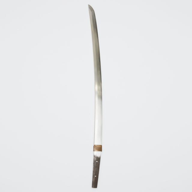 A Koto Wakizashi Blade in Later Gunto Mounts, 15th Century and Later