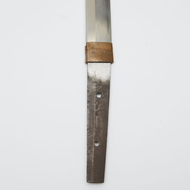 A Koto Wakizashi Blade in Later Gunto Mounts, 15th Century and Later