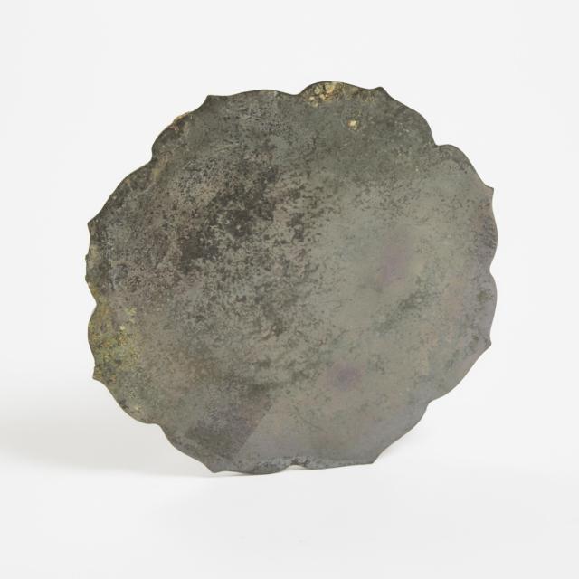 A Bronze Lobed Octagonal Mirror, Tang Dynasty (AD 618-907)