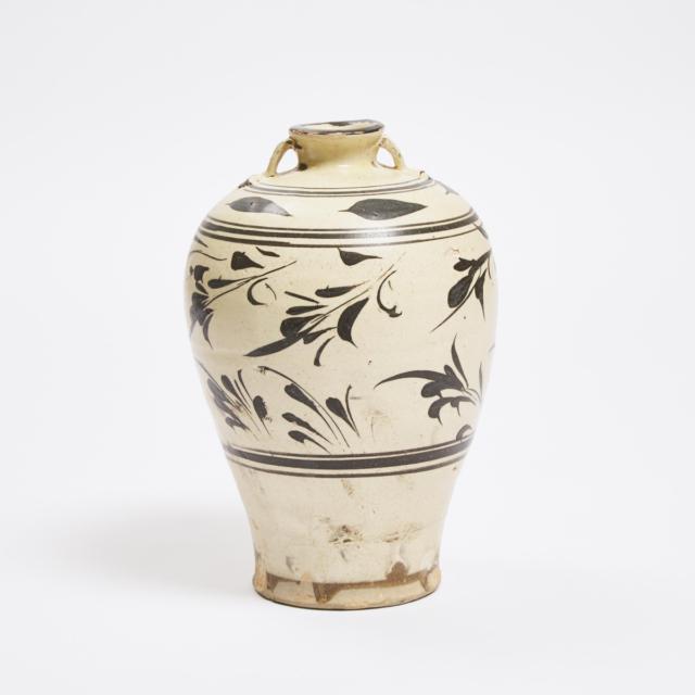 A Cizhou Vase, Meiping, Yuan Dynasty (1279-1368)