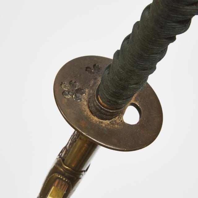 A Katana Koshirae (Sword Mountings), Edo Period (1615-1868)