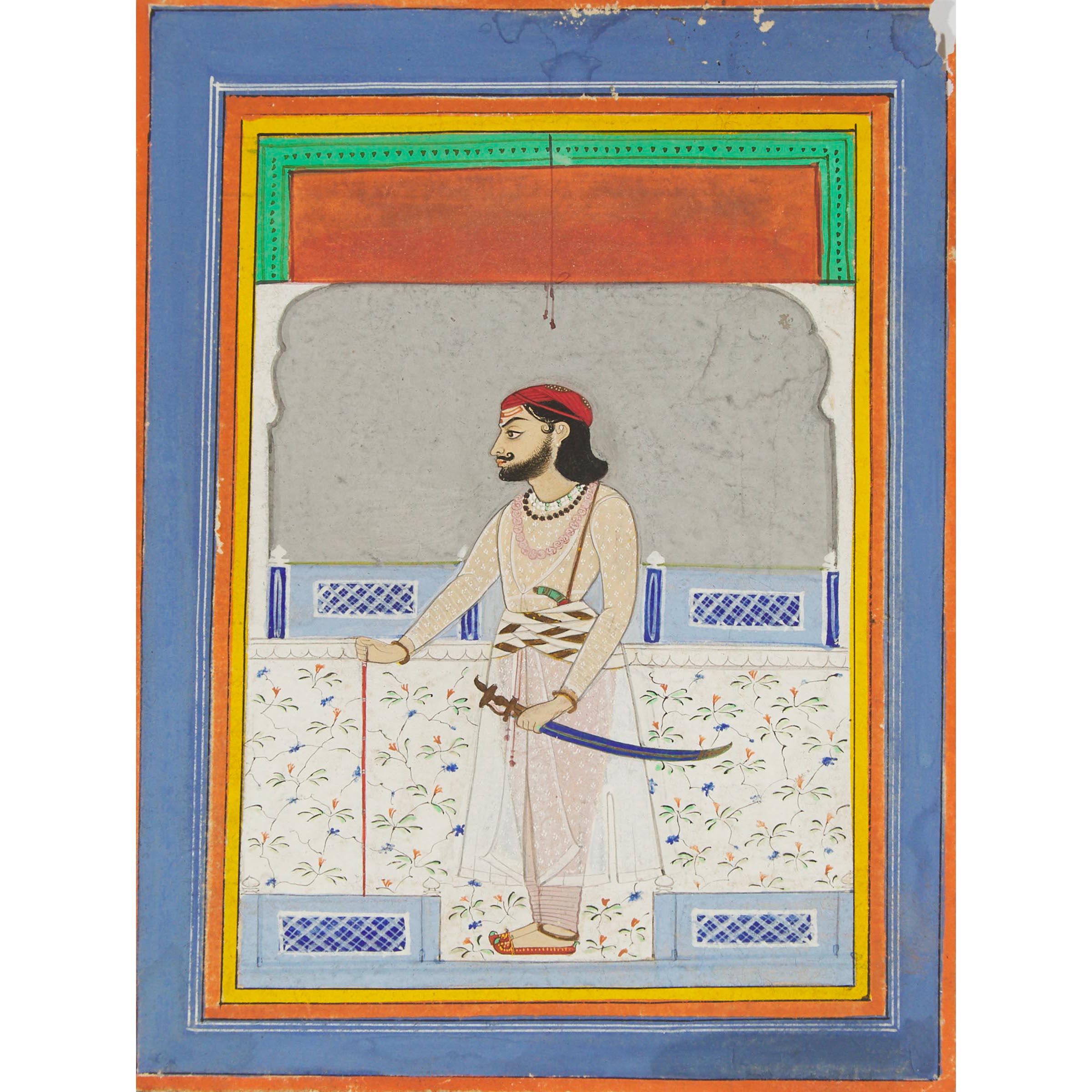 An Indian Portrait of a Prince, 19th Century