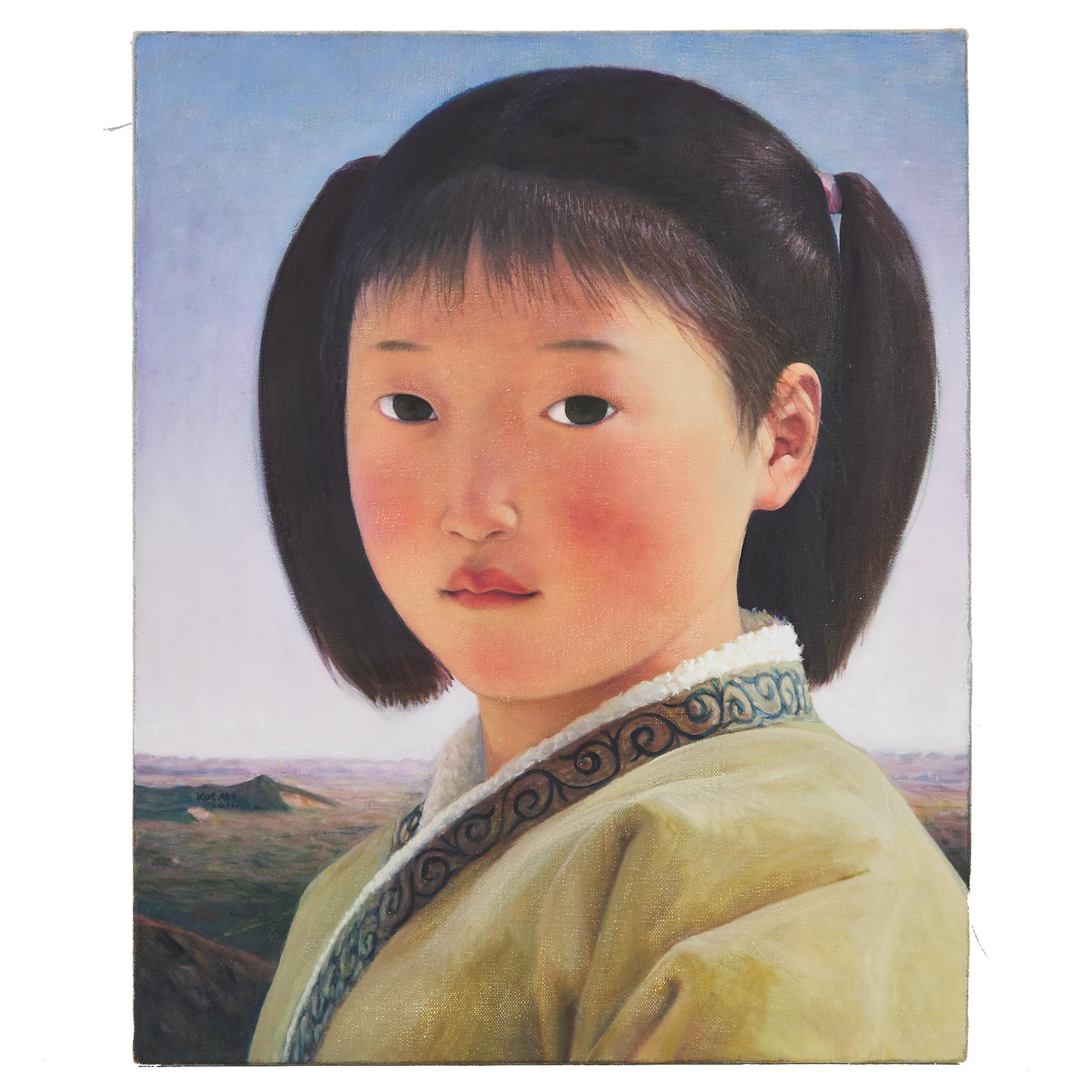 Xue Mo (Chinese/Canadian, 1966-), Mongolian Girl