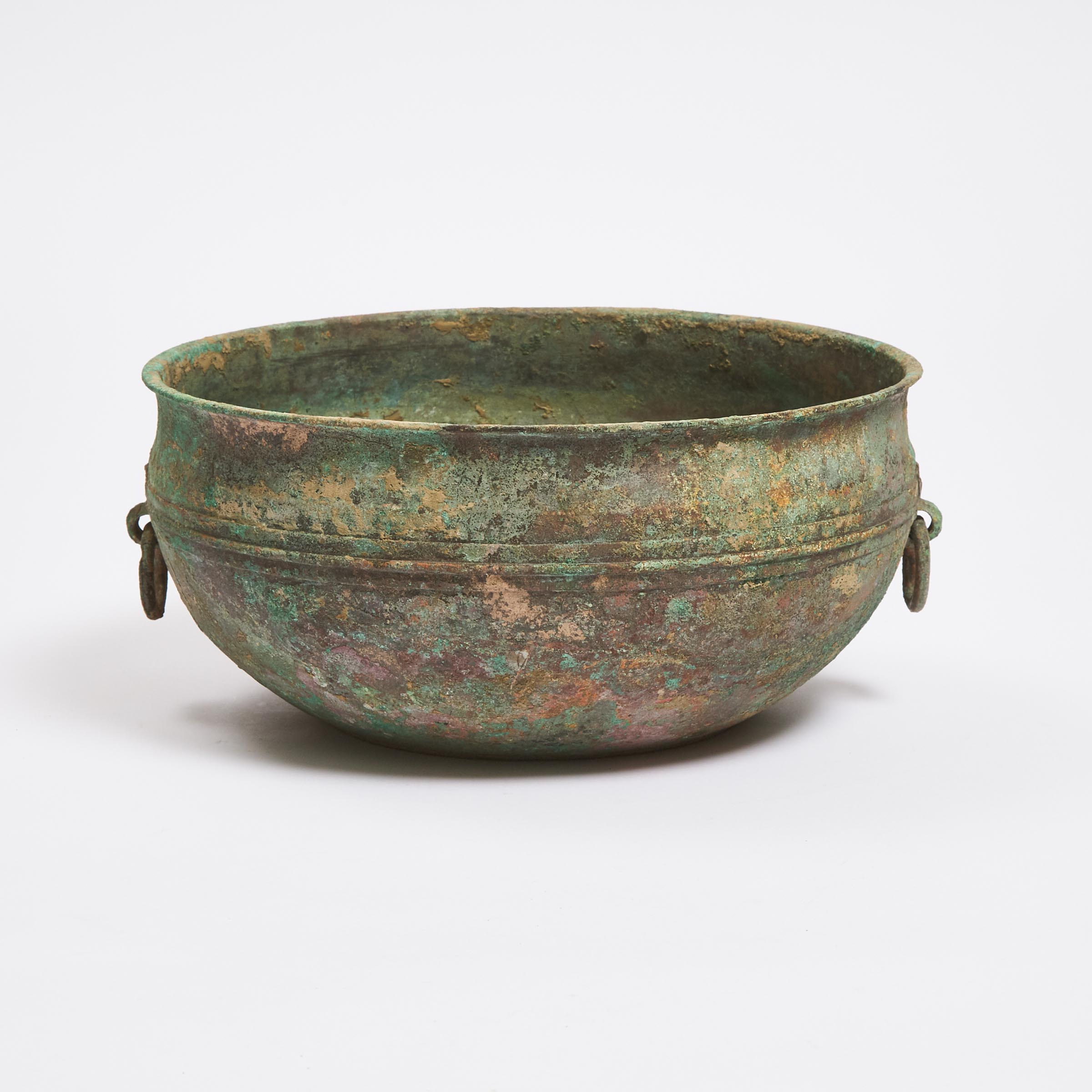 A Bronze Ritual Food Vessel, Han Dynasty (206 BC-220 AD)