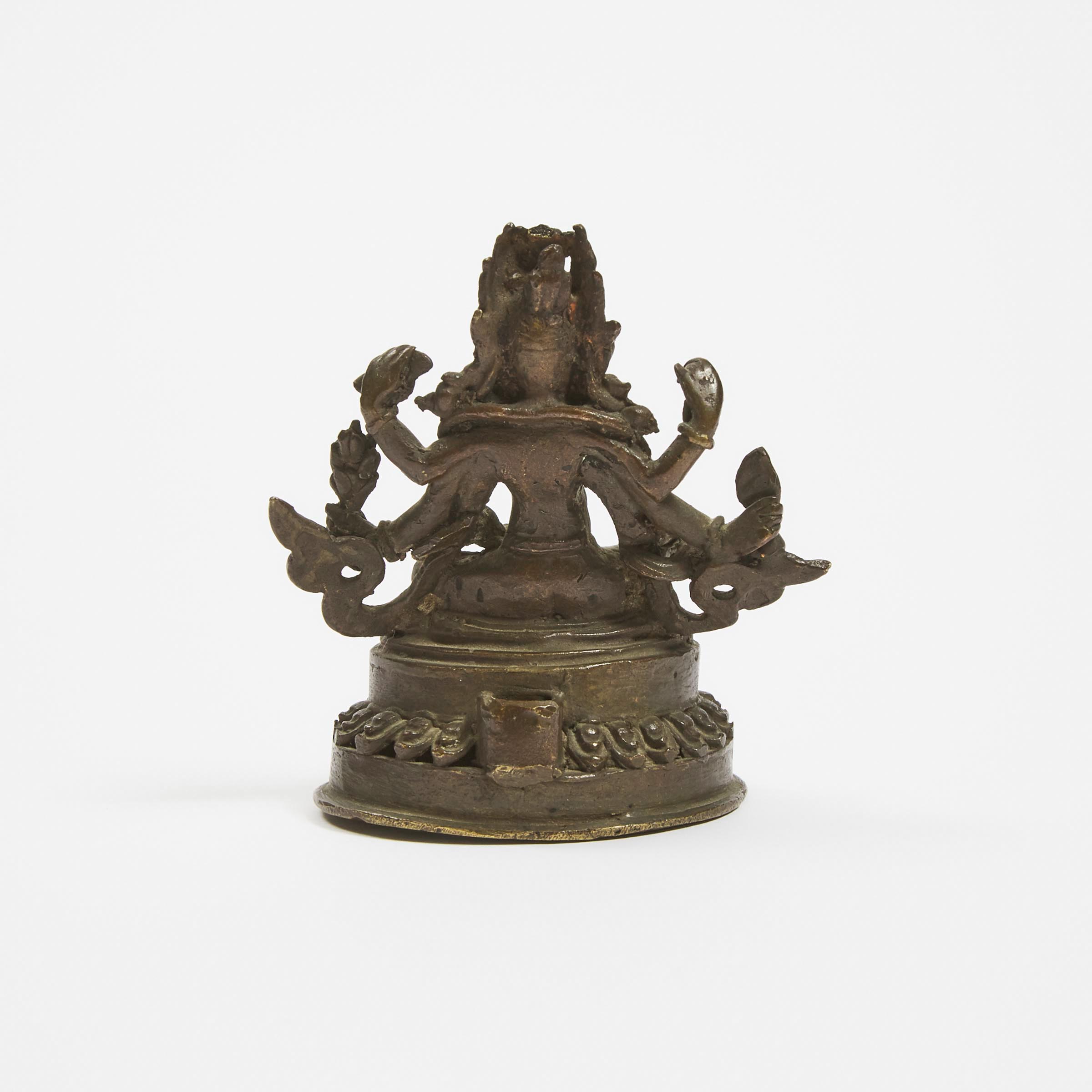 A Bronze Figure of Vasudhara, Nepal, 19th Century