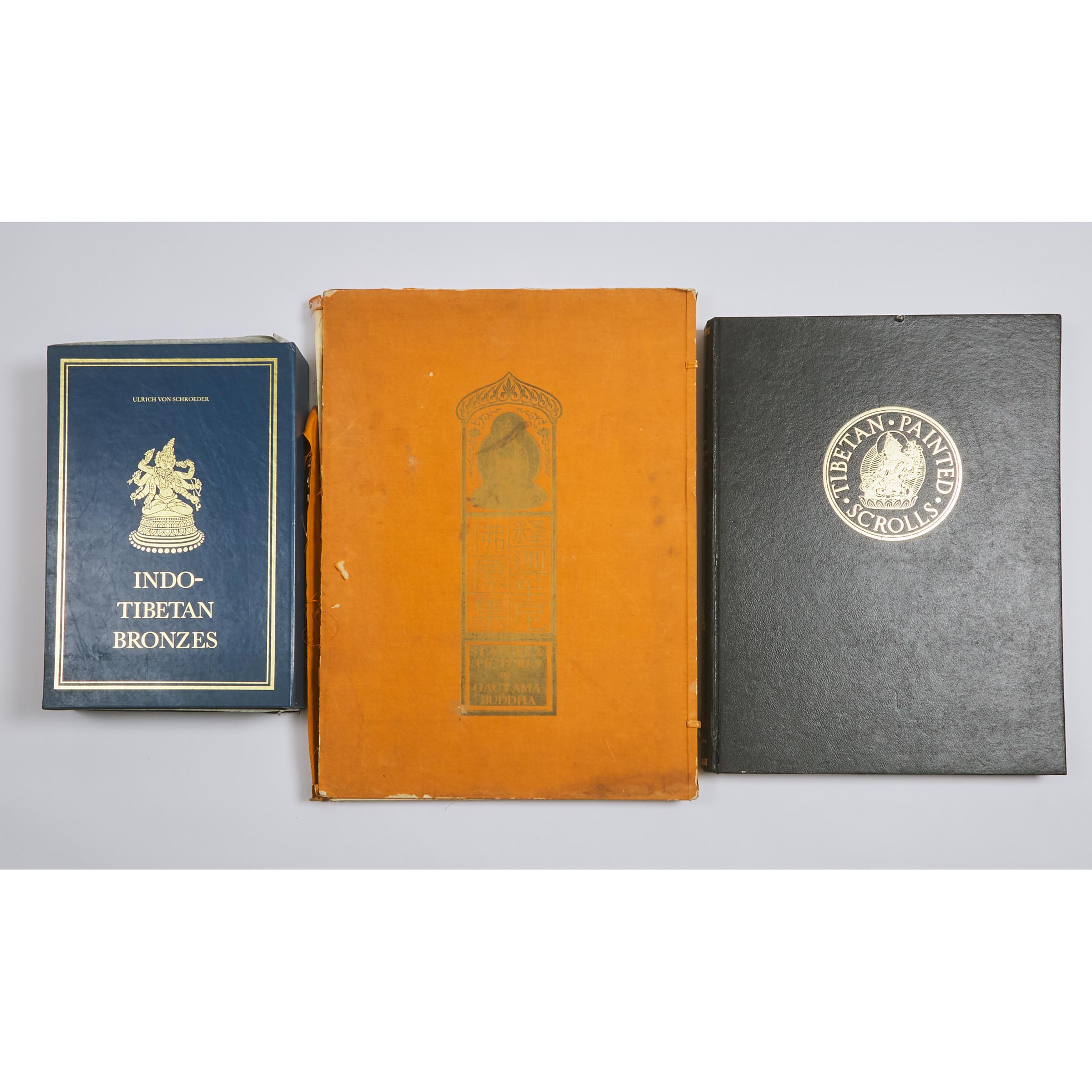 A Group of Three Tibetan and Buddhist Art Reference Books