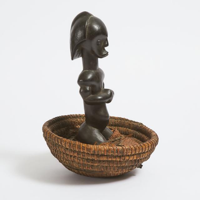 Fang Basket Figure, West Africa, late 20th century
