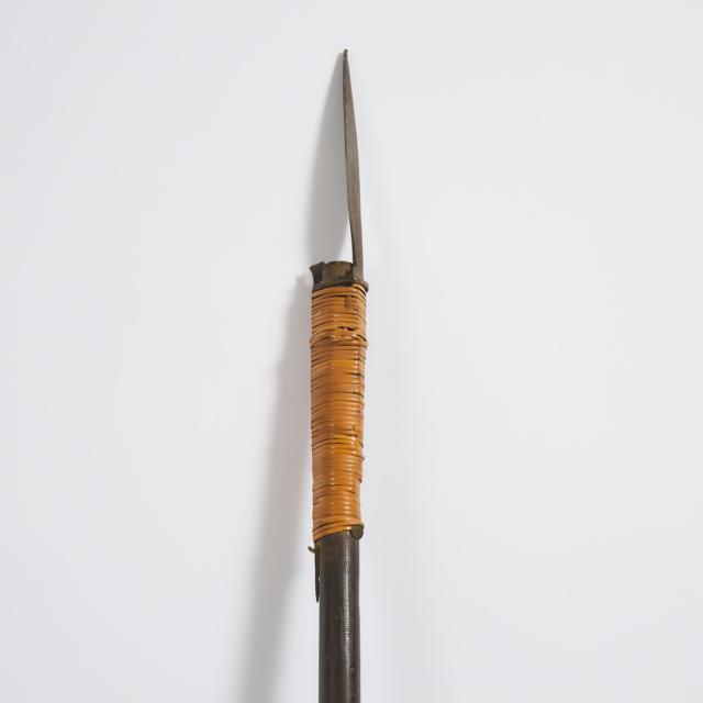 Dayak Sumpit Spear/Blowgun, Borneo, Indonesia, early to mid 20th century 