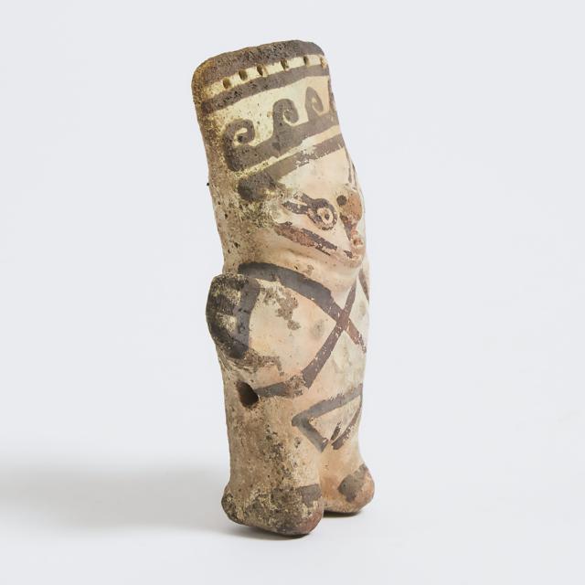 Chancay Pottery Cuchimilco Figure, Late Intermediate Period, 1200-1450 AD