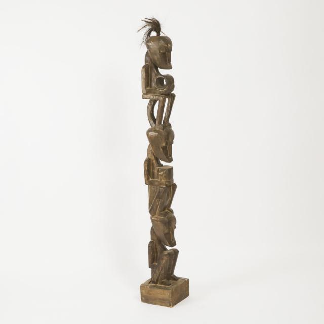 Indonesian Figural Post, late 20th century