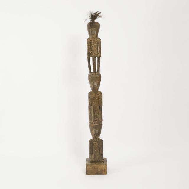 Indonesian Figural Post, late 20th century