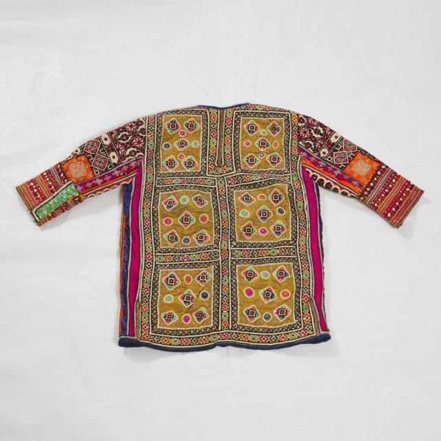 Indian Silk Embroidered Jacket, c.1920/30