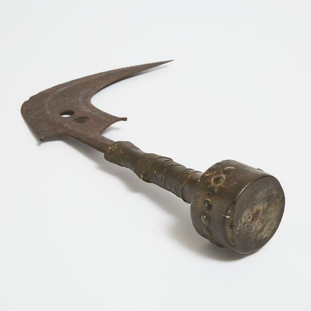 African Mangbetu Sickle Knife, 19th century
