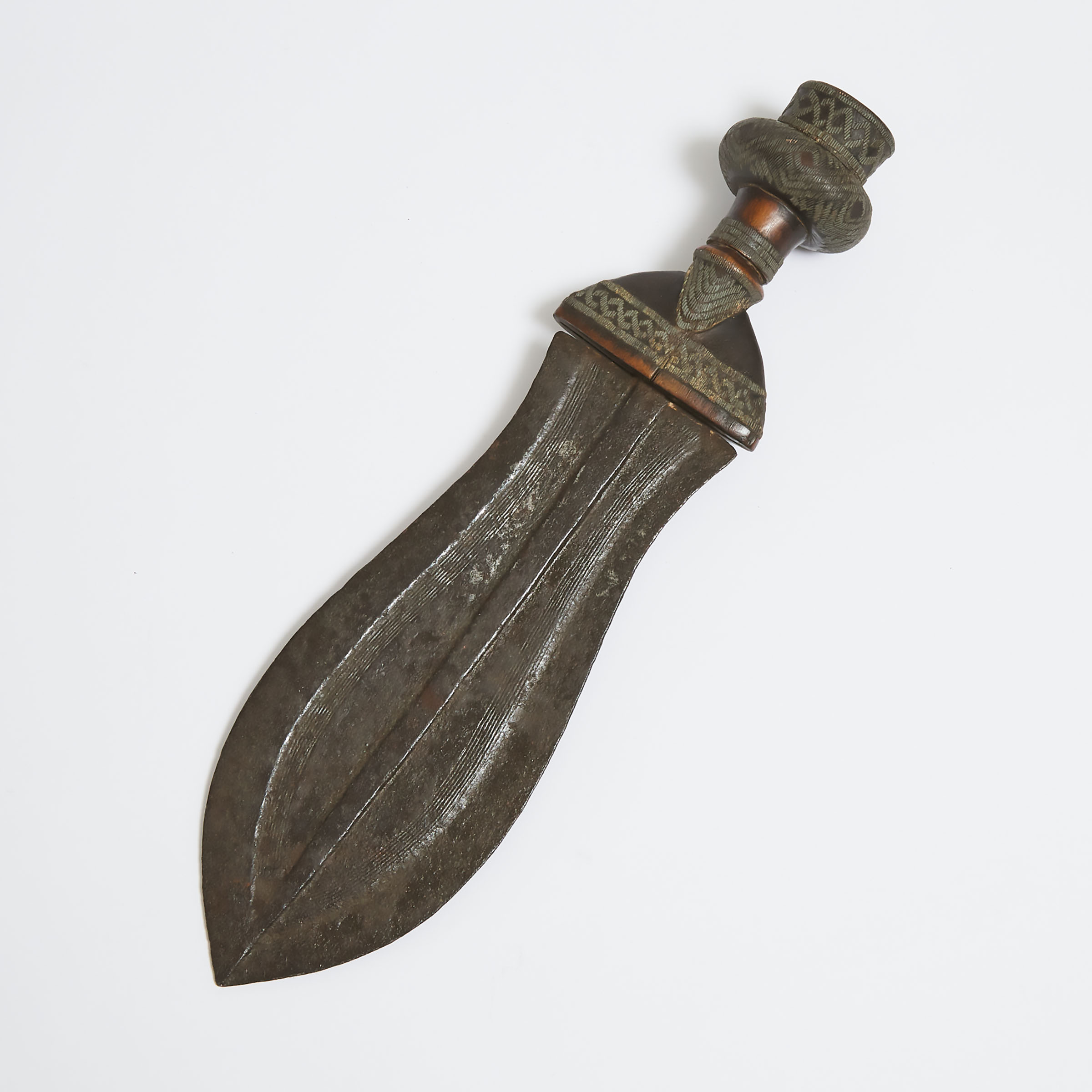 Kuba Ceremonial Prestige Knife (Ikula), Democratic Republic of Congo, 19th century