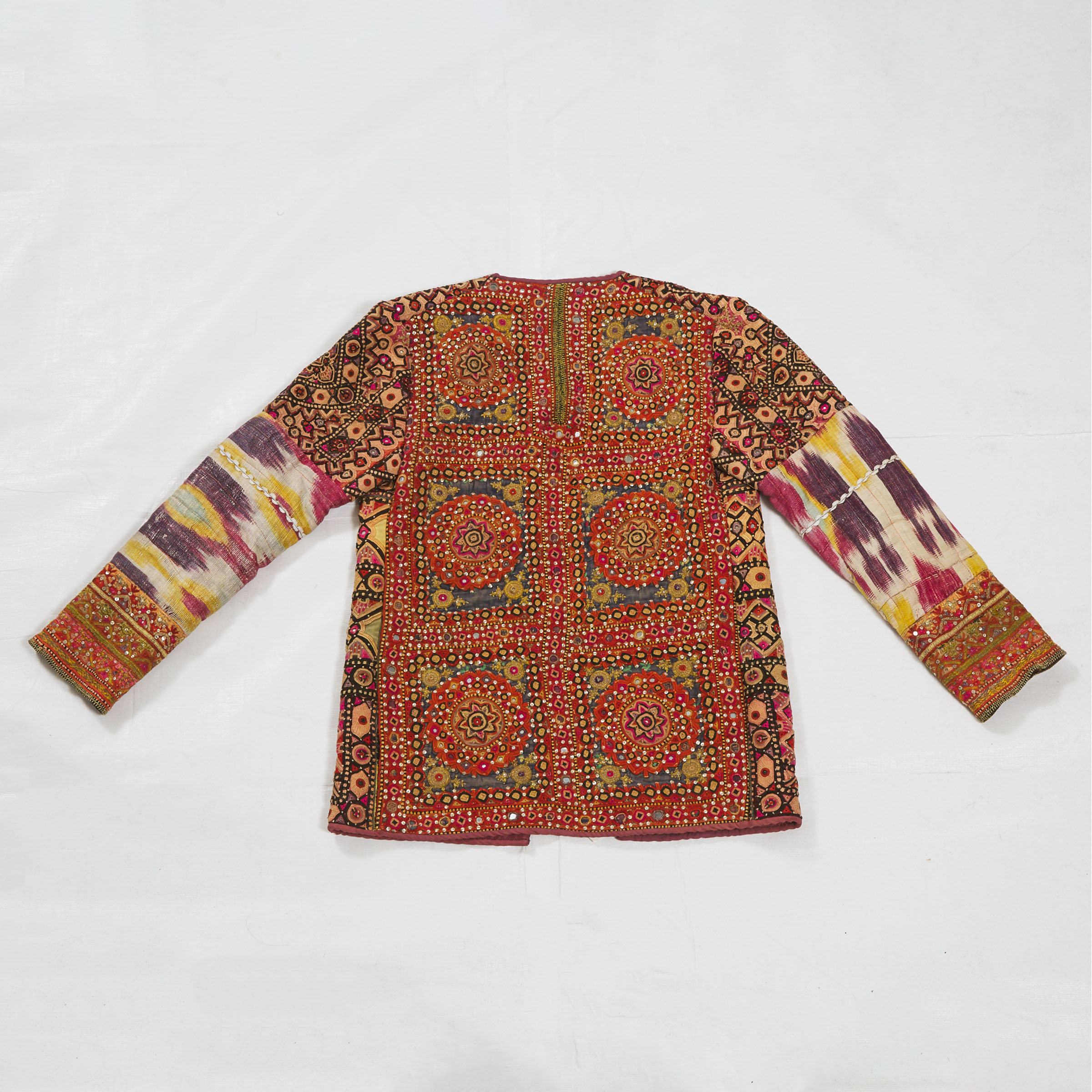 Indian Silk Embroidered Jacket, c.1920/30