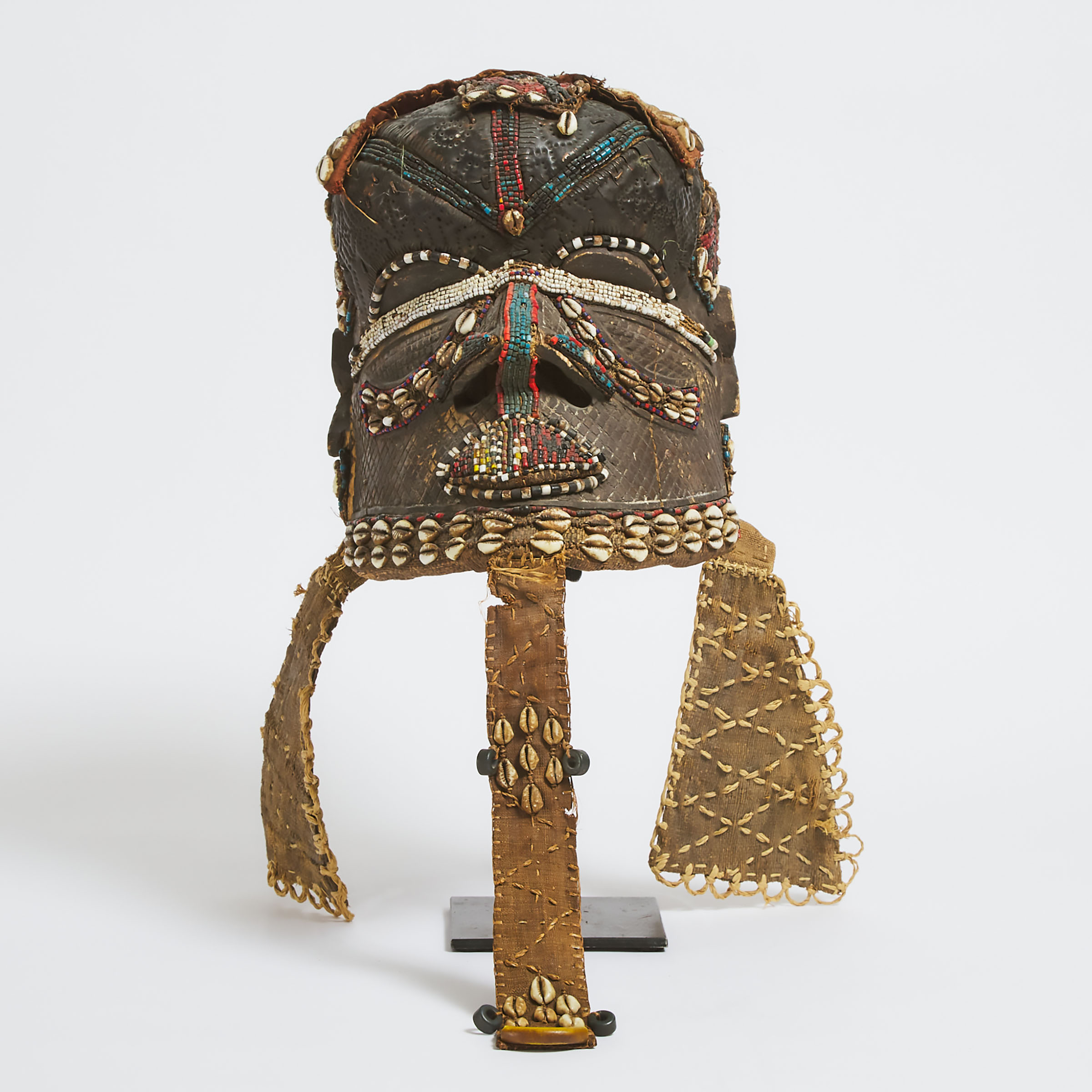 Kuba Helmet Mask, Democratic Republic of Congo, Central Africa, early to mid 20th century