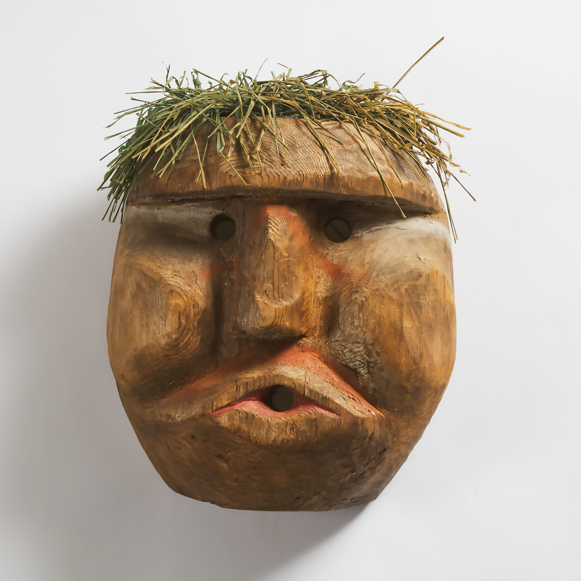 Kelly Peters Mask, Nootka, Northwest Coast, 20th century
