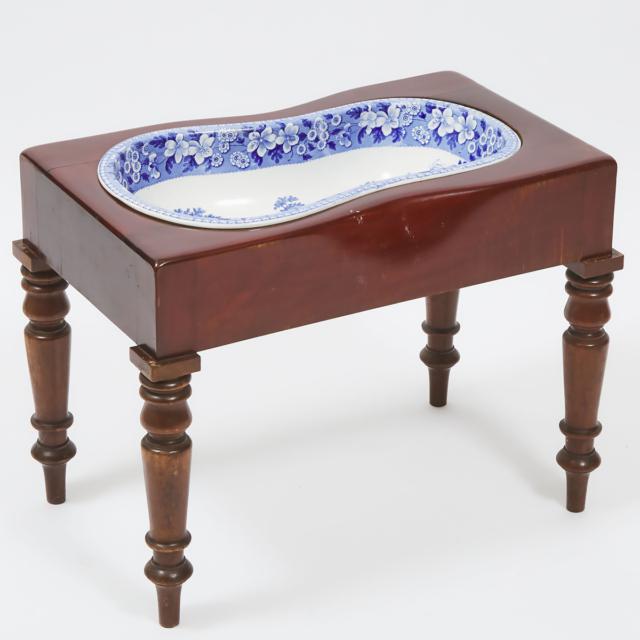 Victorian Mahogany Bidet Table, 19th century