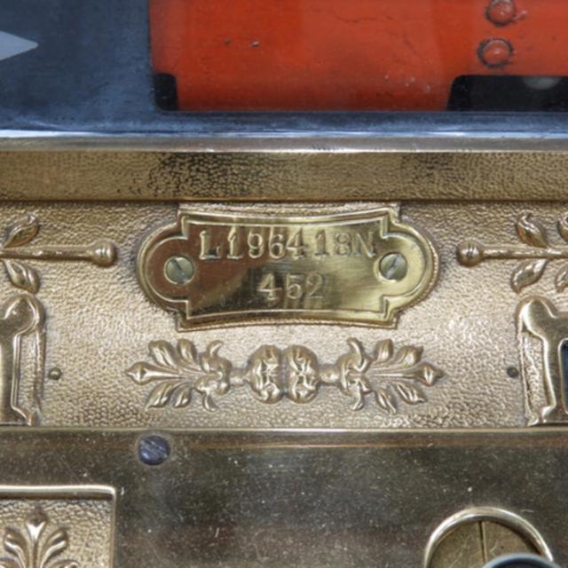 National Cash Register Brass Cash Register, c.1905