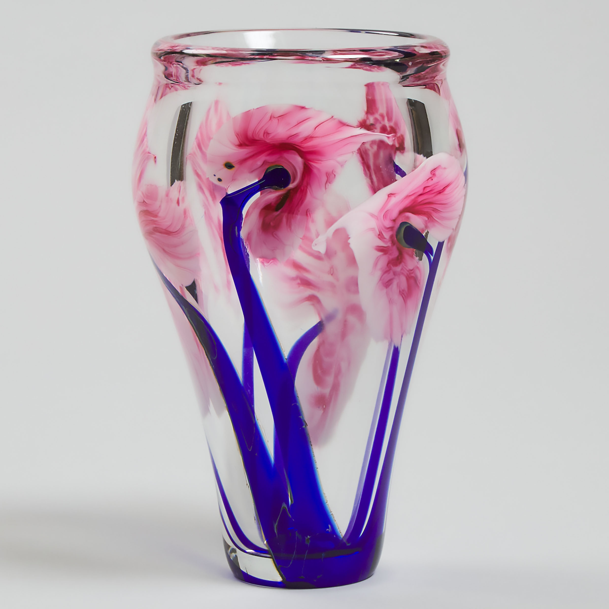 John Lotton (American, b.1964), Paperweight Glass Vase, 1996