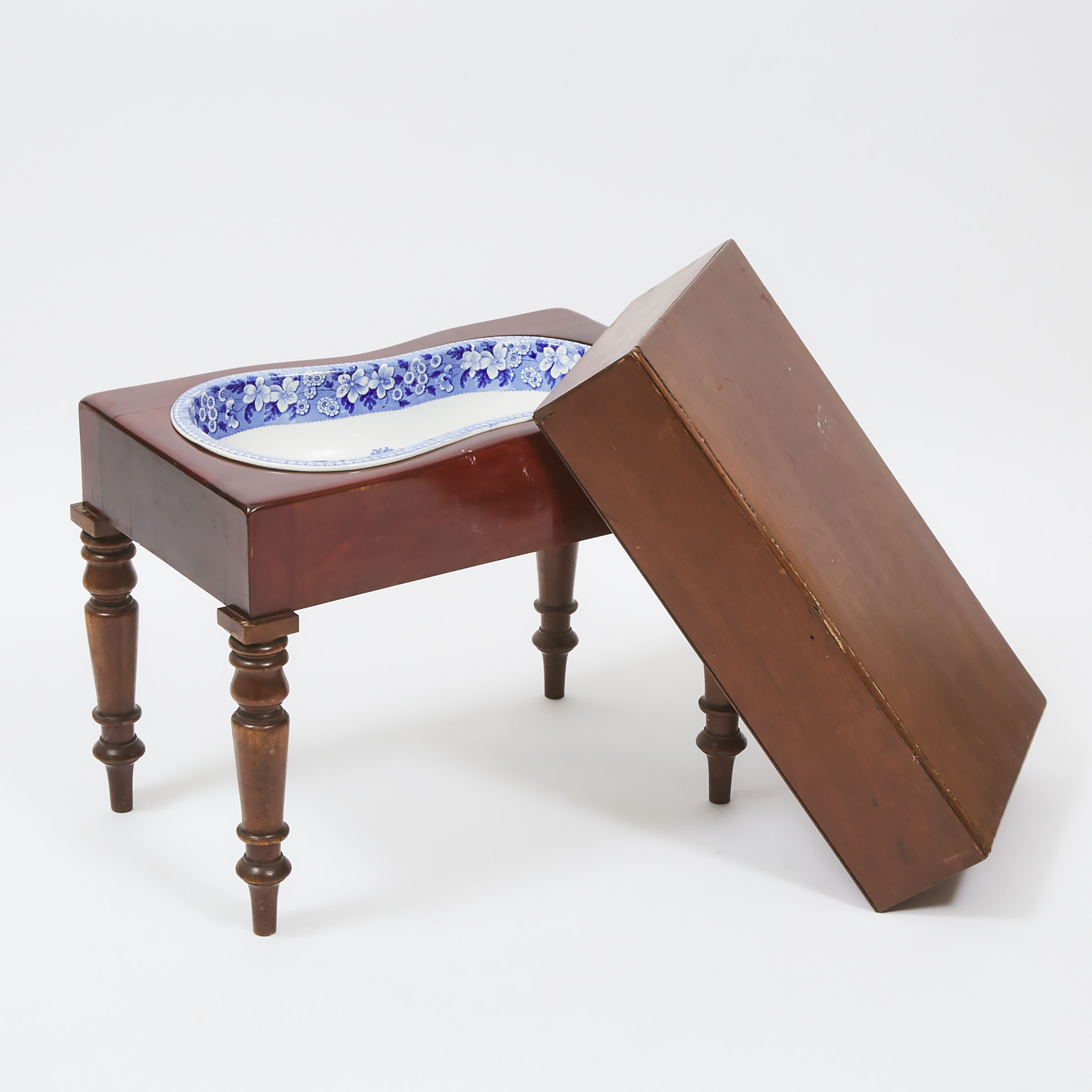Victorian Mahogany Bidet Table, 19th century
