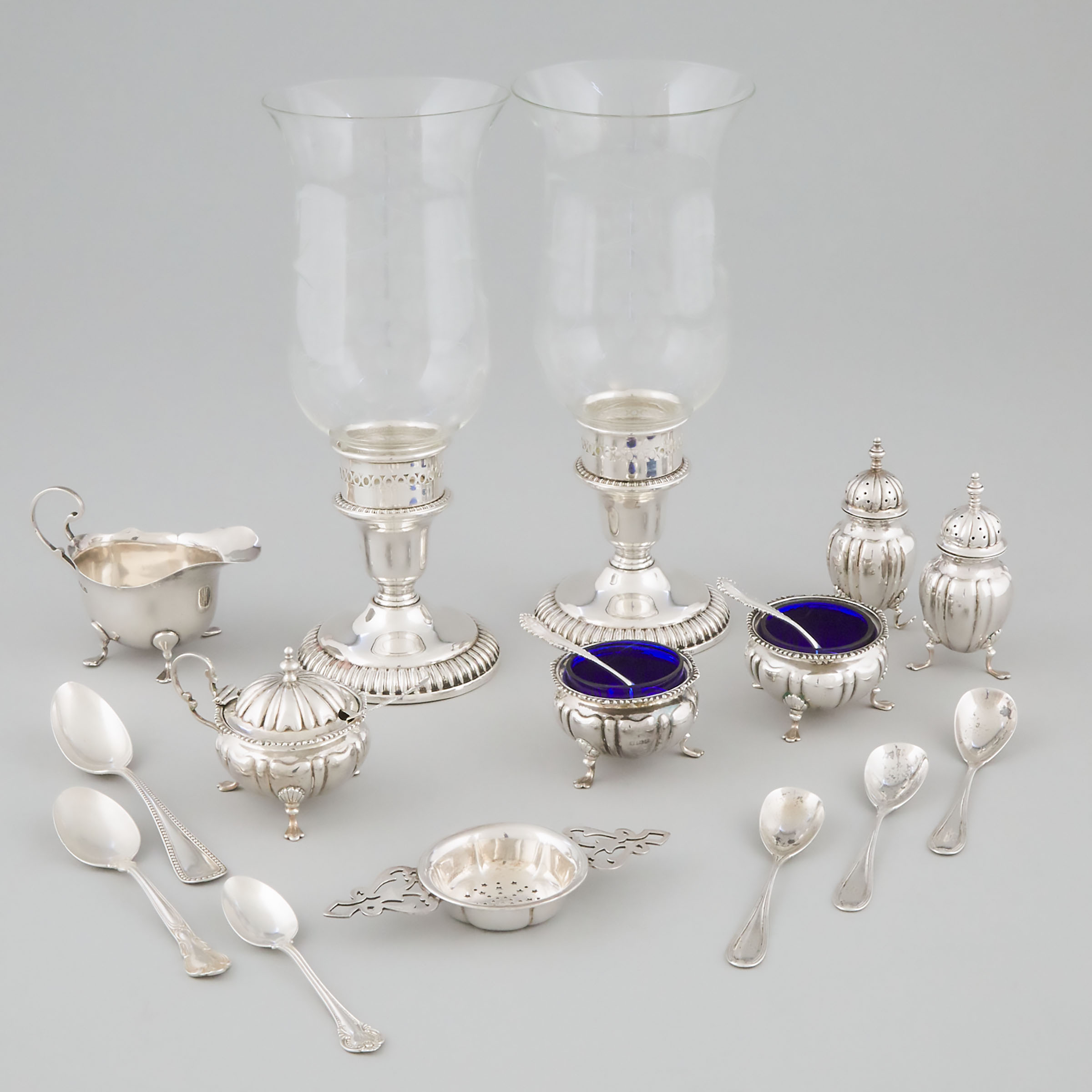 Group of English and Canadian Silver, 20th century