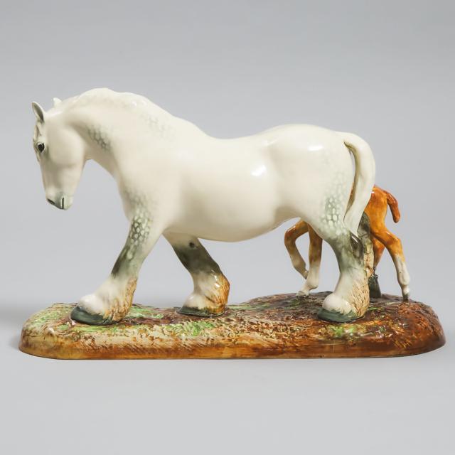 'Pride of the Shires', Royal Doulton Figure Group, W.M. Chance, HN 2523, 20th century