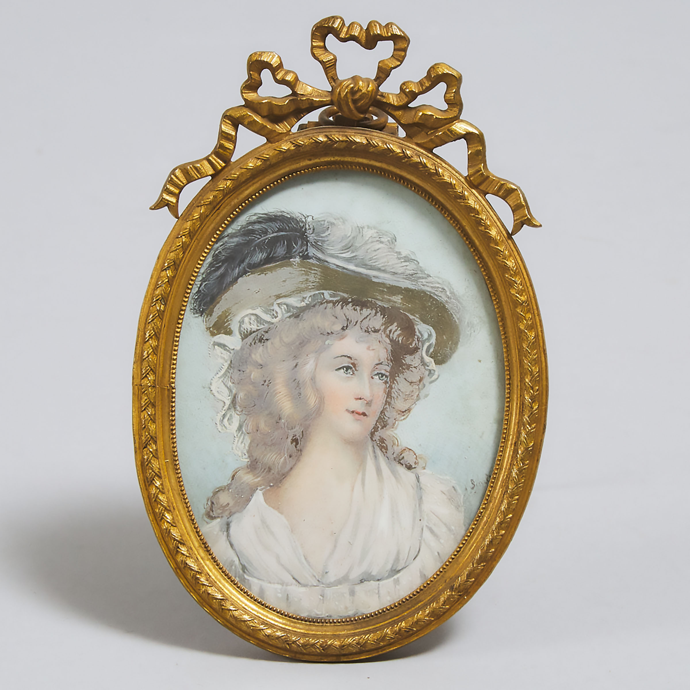 Portrait Miniature of a Lady, early 20th century
