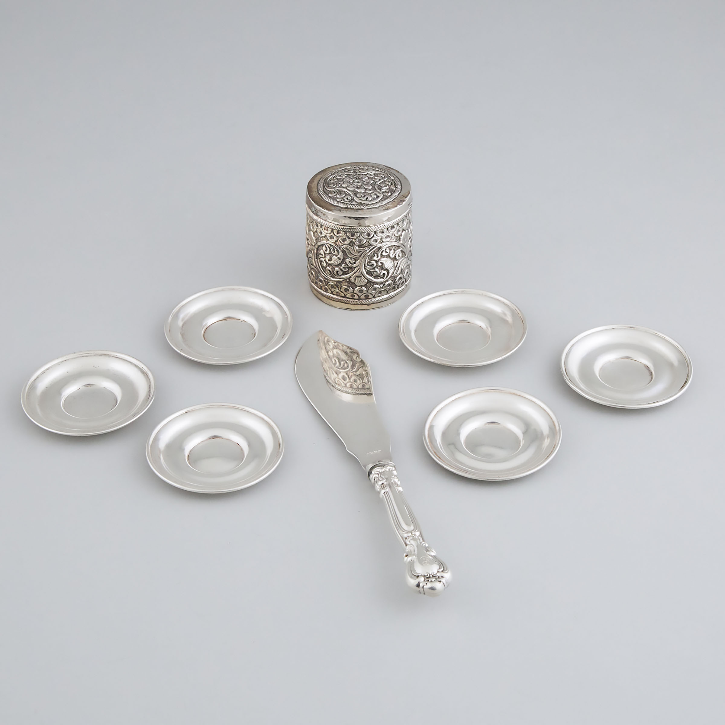 Group of North American and Asian Silver, 20th century