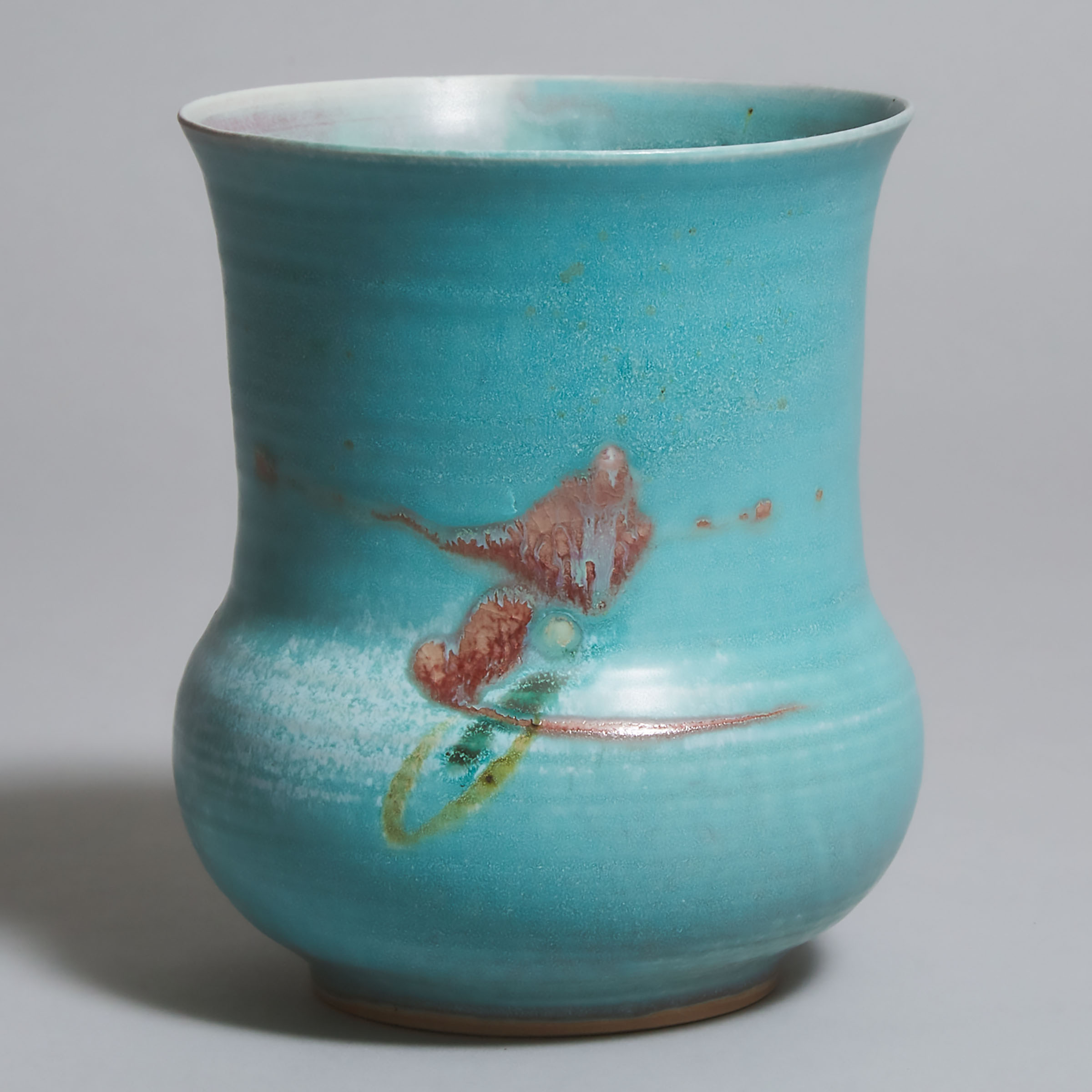 Kayo O'Young (Canadian, b.1950), Light Blue Glazed Vase, 2001
