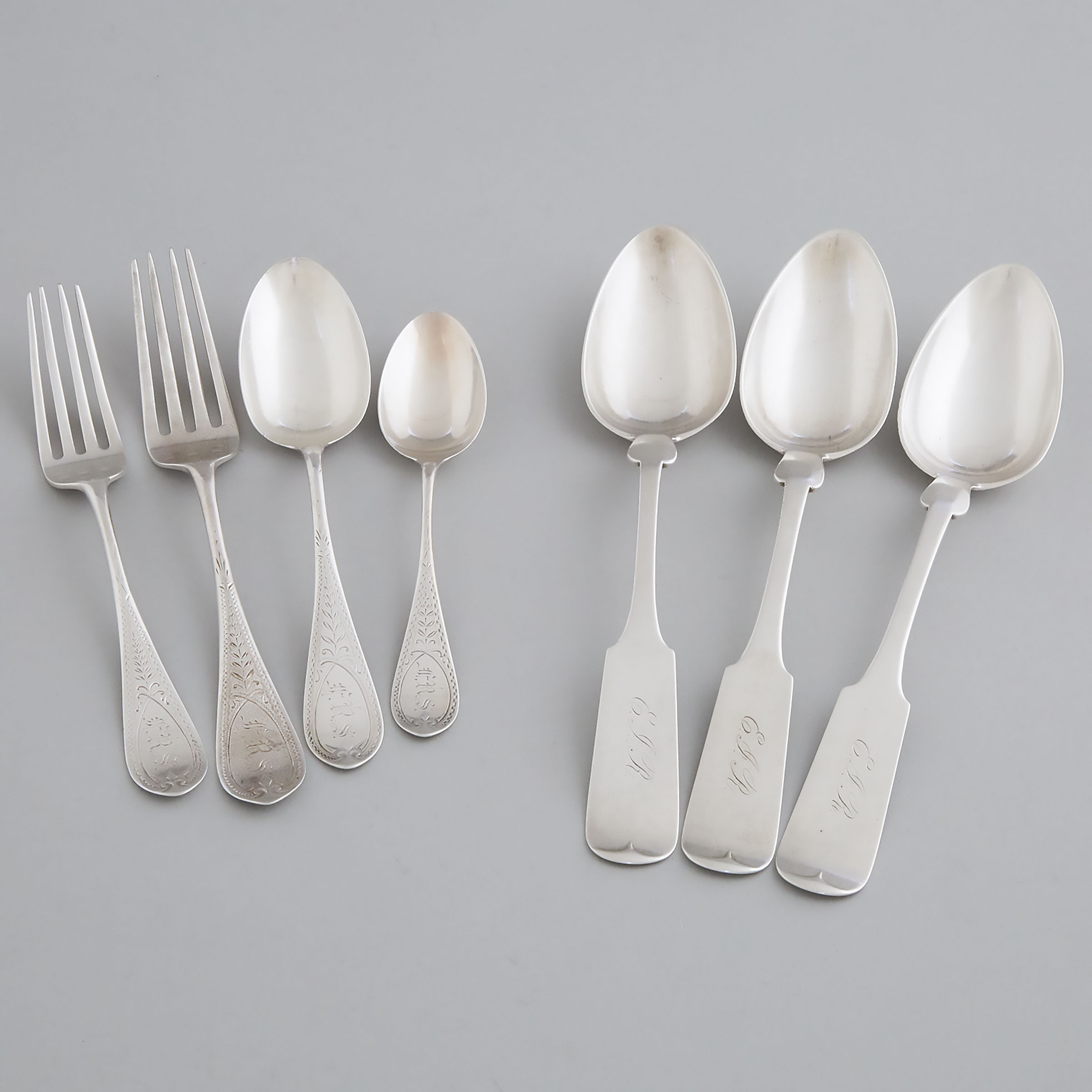 American Silver Flatware, Whiting Mfg. Co., New York, N.Y., late 19th century