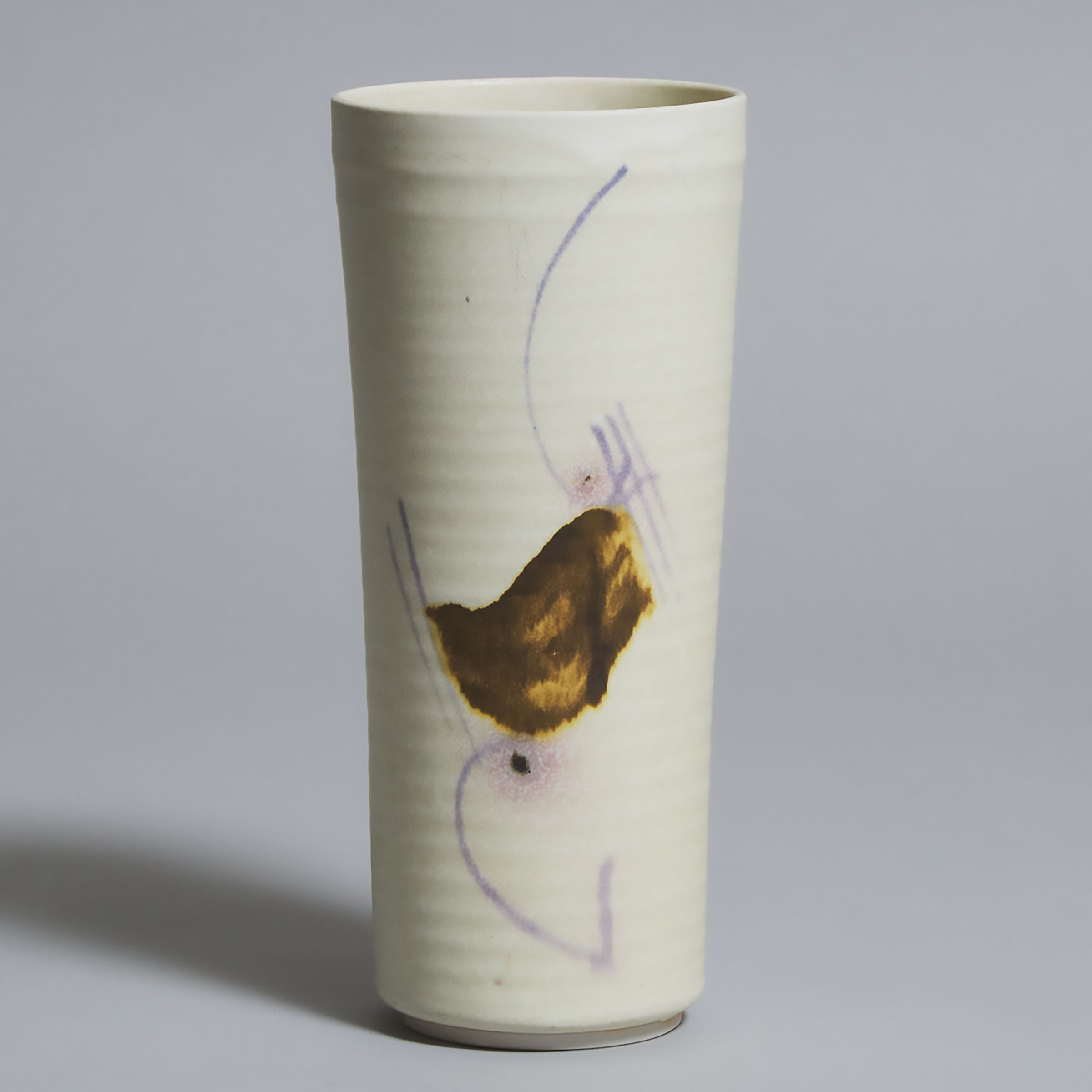 Kayo O'Young (Canadian, b.1950), Cylindrical Vase, 1982