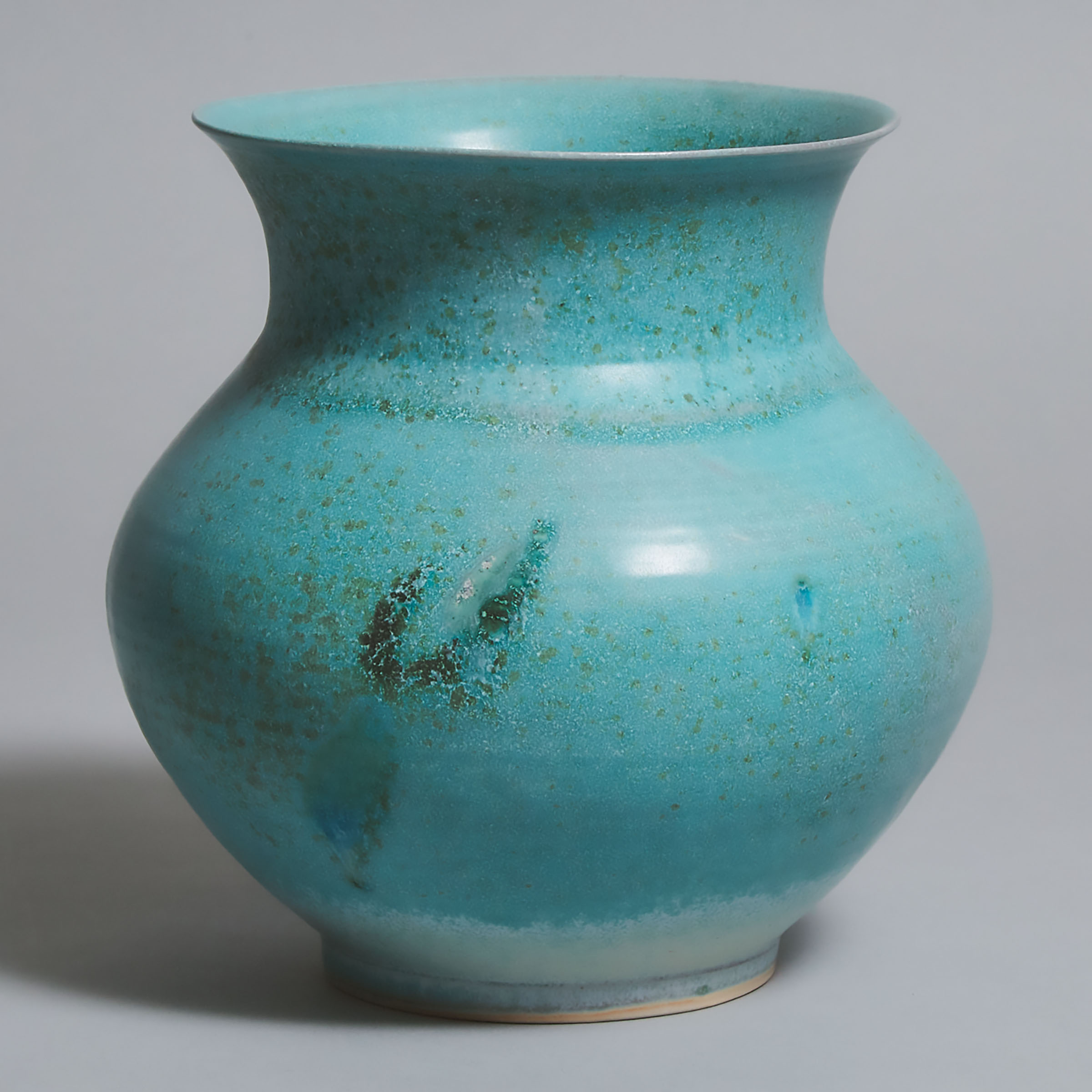 Kayo O'Young (Canadian, b.1950), Light Blue Glazed Vase, 2001 