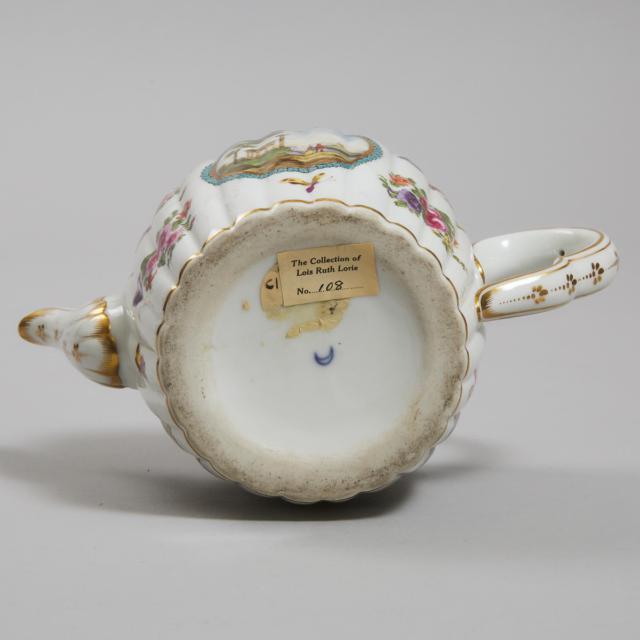 Samson 'Lord Henry Thynne' Worcester-Style Fluted Teapot, c.1900