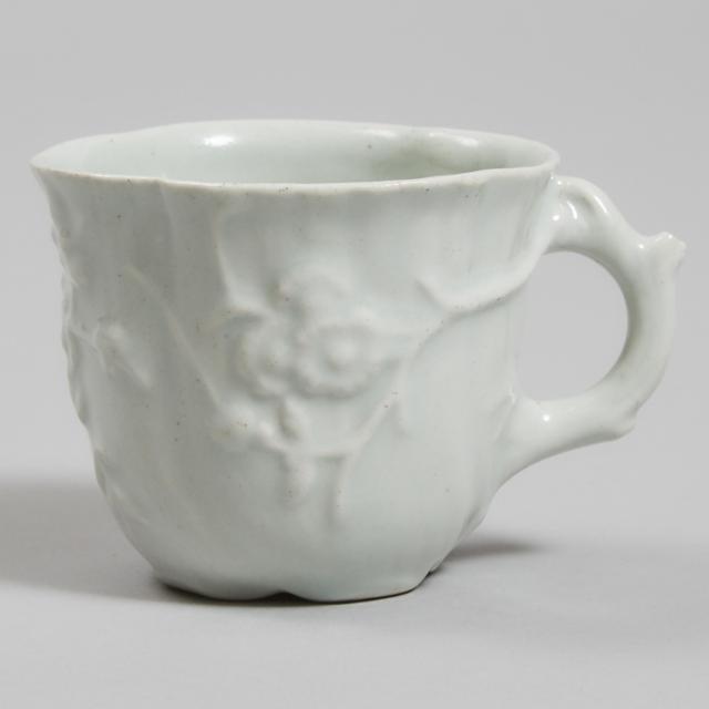 Limehouse Moulded Prunus Cup, c.1746-48