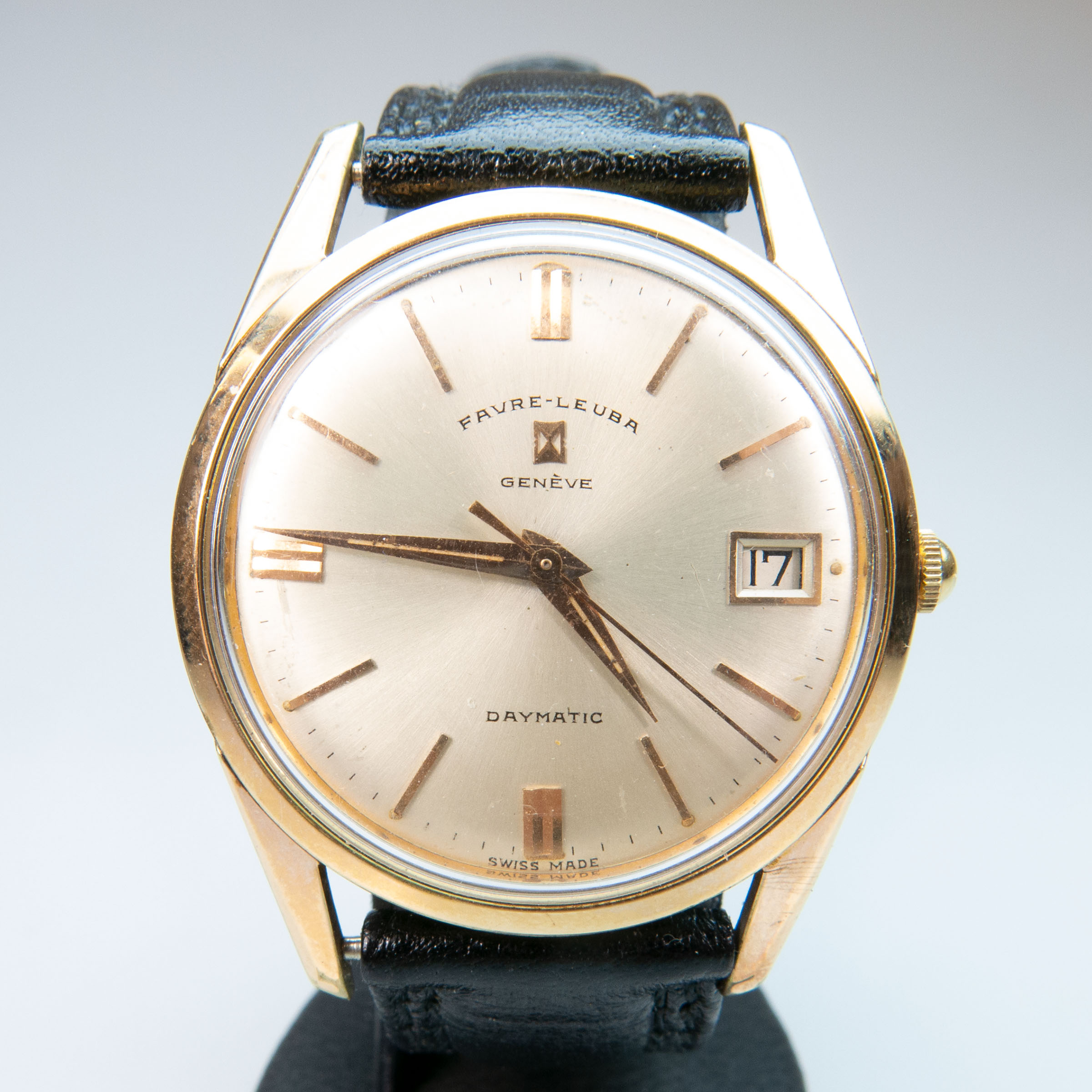Favre-Leuba 'Daymatic' Wristwatch With Date