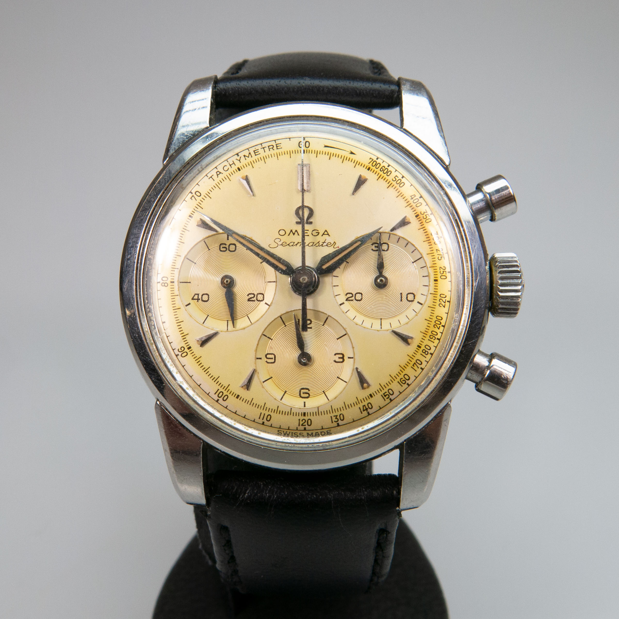 Omega Seamaster Wristwatch With Chronograph