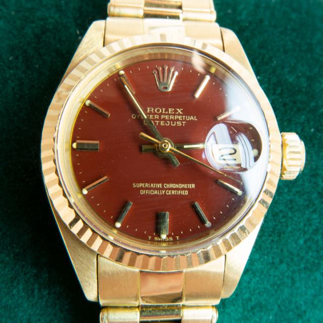 Lady's Rolex Oyster Perpetual Datejust "Stella" Wristwatch
