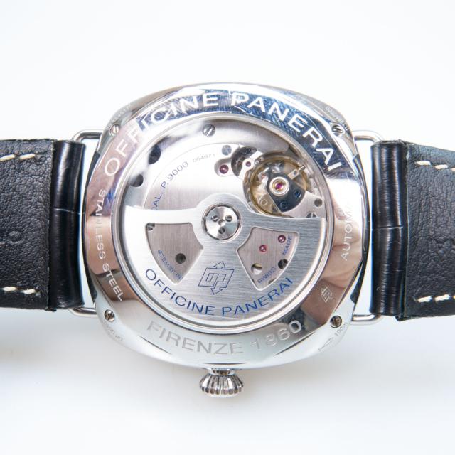Panerai Radiomir 'Black Seal Three Day' Wristwatch, With Date