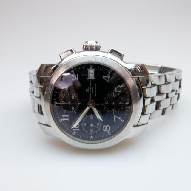Baume & Mercier Capeland Wristwatch, With Date And Chronograph