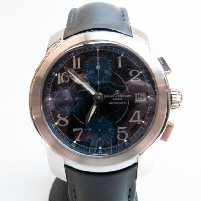 Baume & Mercier 'Capeland' Wristwatch, With Date And Chronograph