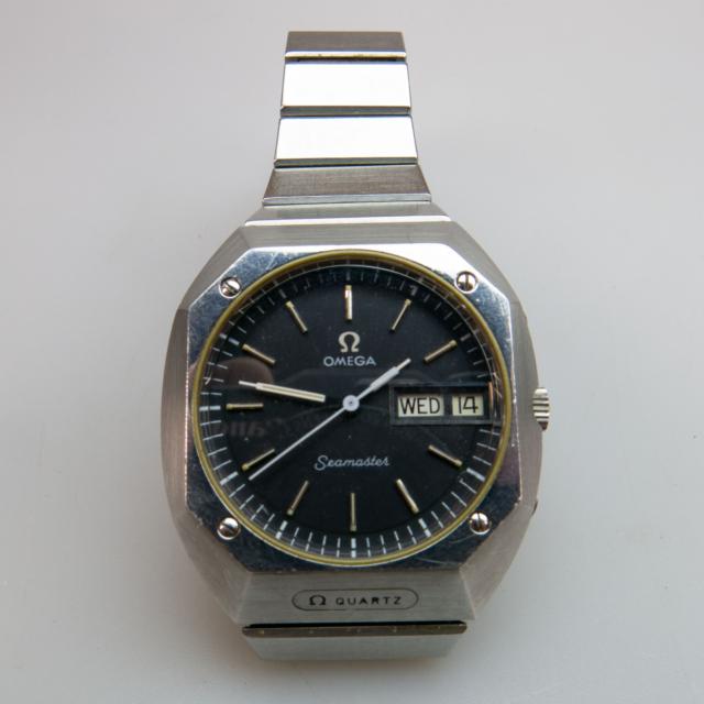 Omega Seamaster 'Mariner I' Wristwatch With Day And Date