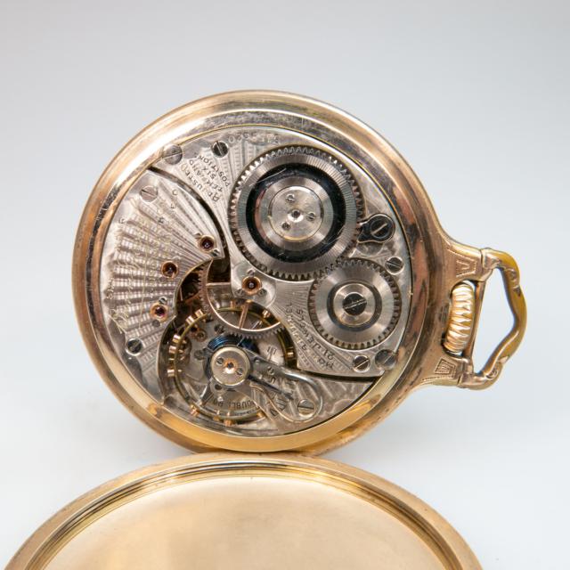 Two Burlington Watch Co. (Illinois) Openface Stem Wind Railroad Grade Pocket Watches